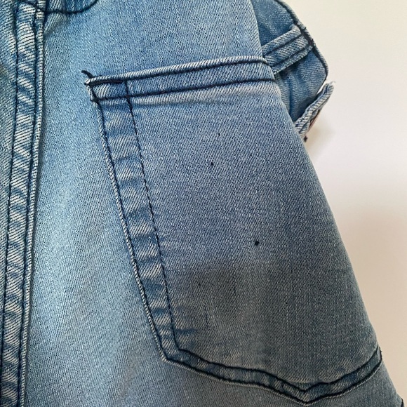 Jean Overall Shorts - Picture 7 of 7